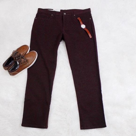 LAST FEW! NWT Men’s Perry Ellis Portfolio Straight Leg Pant - Picture 3 of 8